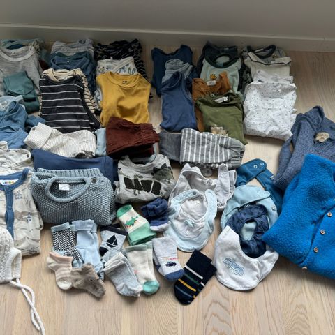 Stor babyklær pakke til gutt