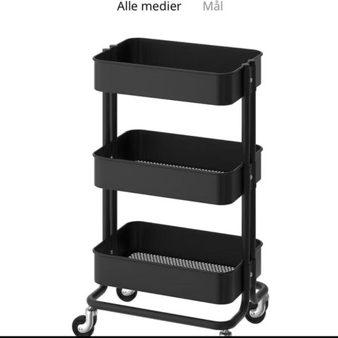 RÅSKOG trillebord fra IKEA
