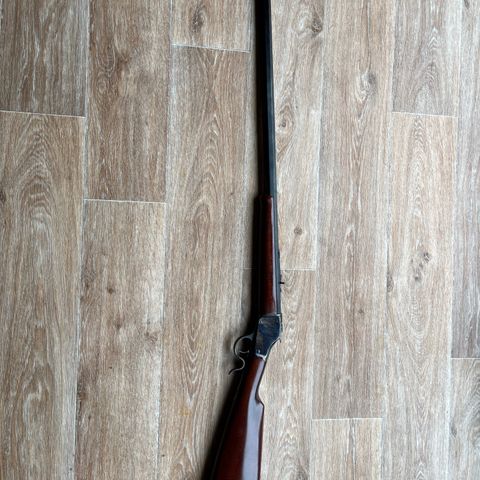 Uberti High Wall 1885 45-70 og ladeutstyr