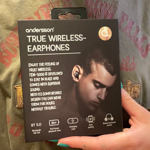 Andersson true wireless earphones 5000