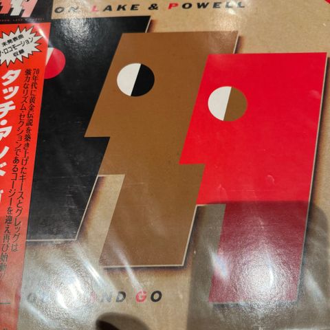 Emerson Lake & Powel - «Touch & Go» Jap. maxi 45rpm m/obi