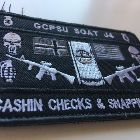 MARINEJEGERKOMMANDOEN / FSK / GCPSU SOAT J4. CRU 222. Patch