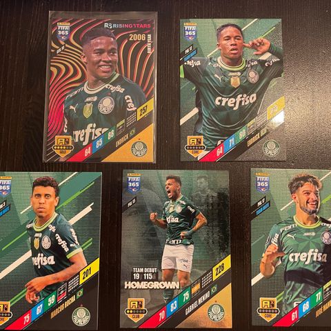 Palmeiras - Panini Fifa 365 Adrenalyn XL fotballkort