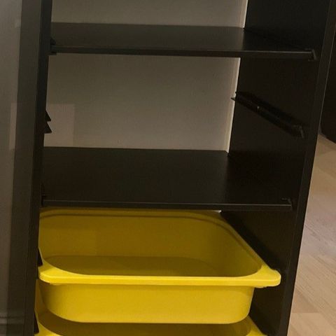 Ikea hylle oppbevaringshylle med skuffer