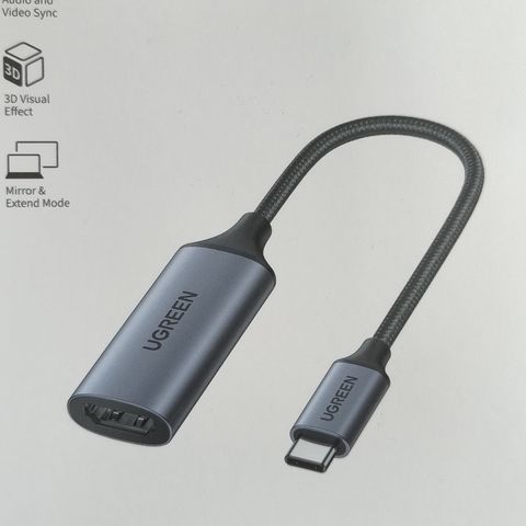 USB-C til HDMI-adapter, 2.0, 4K @ 60Hz