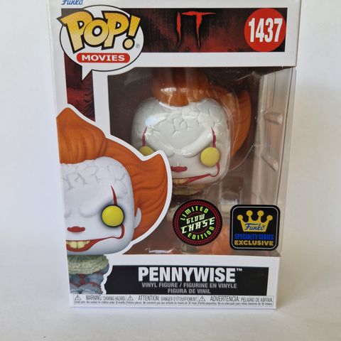 Funko Pop! Pennywise (Speciality Series Glow Chase) | IT (1437)