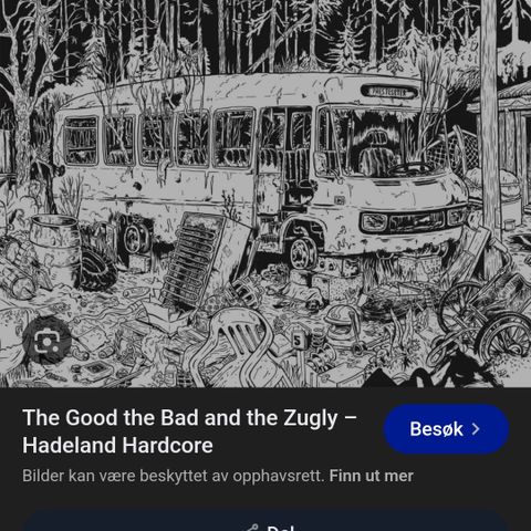 The good the bad and the zugly billett ønskes kjøpt på Enga pub i august