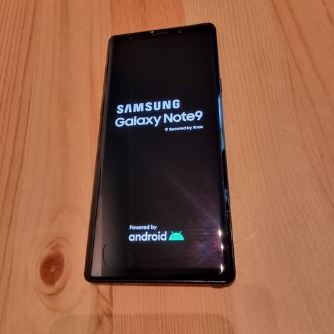 Samsung note 9 - Uten riper