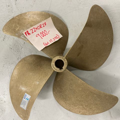 Propeller fra Honda og Tohatsu selges