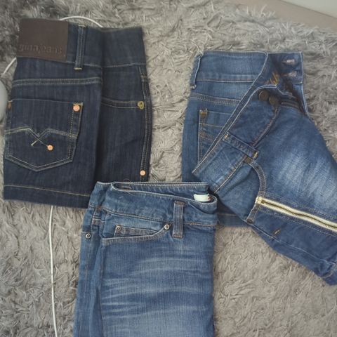 3 Denim skjørt, korte