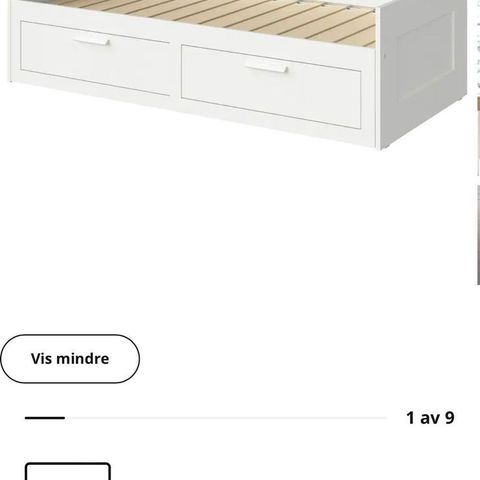 Ikea brimnes seng