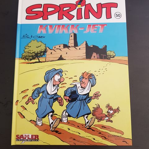 Sprint nr 50 hardcover- Kvikk jet