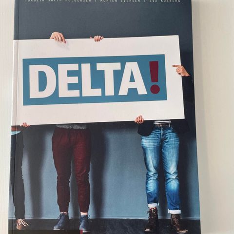 Delta! Samfunnskunnskap bok  VG1/VG2