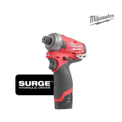 Milwaukee M12 slagskrutrekker m/batt