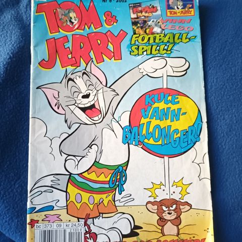 Tom & Jerry blad, nr. 9 2002.