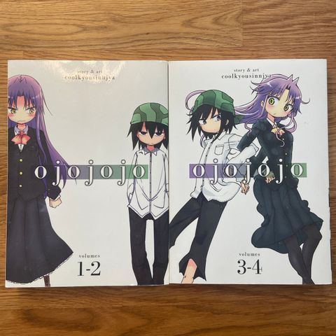 Ojojojo manga full serie vol 1-4