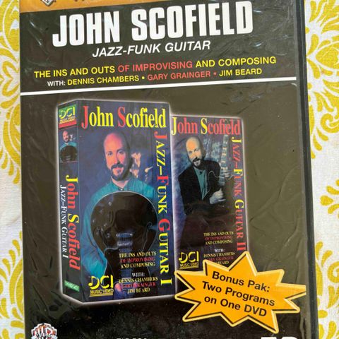 Guitar Instructional DVD - John Scofield & Mike Stern