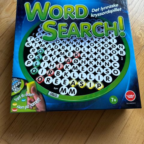 Word Search bord spill