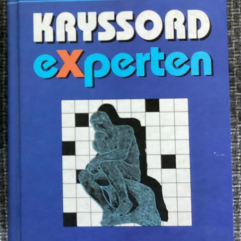 DANIEL DANIELSEN - KRYSSORD EXPETEN. 1 MEGET FLOTT og STOR bok.