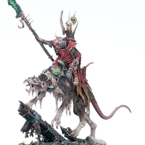 Skaven Clawlord on Gnaw-beast