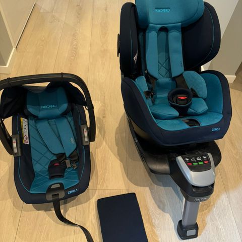 Recaro bilsete med babydel