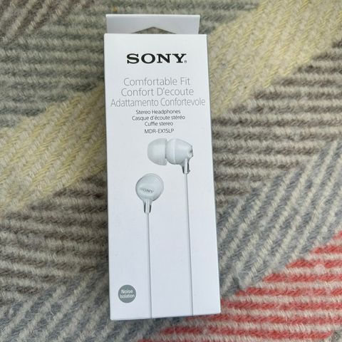 Sony Comfortable fit earbuds