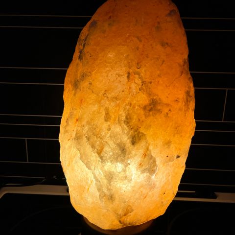 XXL Saltlampe.