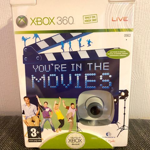 You're in the Movies uåpnet pakke med kamera - Xbox 360