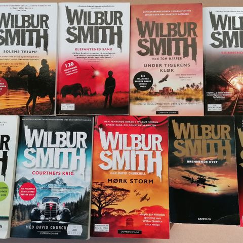 Wilbur Smith pocket bøker