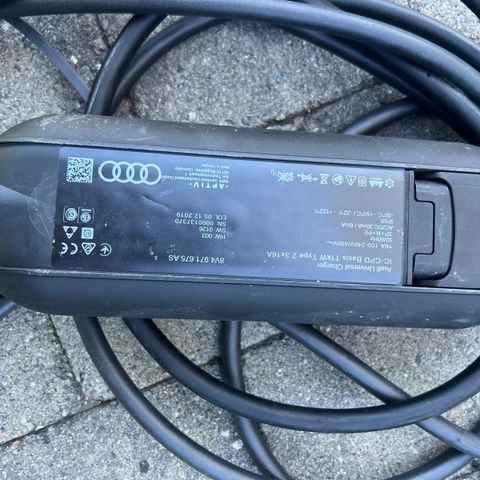 Ladekabel 400 Volt 16 amp rød kontakt 5 pin.