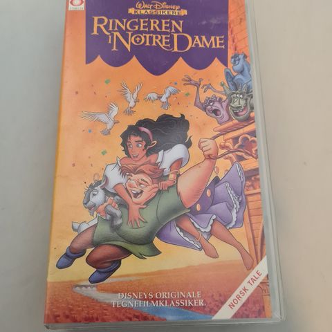 Disney Klassikere, Ringeren i Notre Dame, VHS 1996