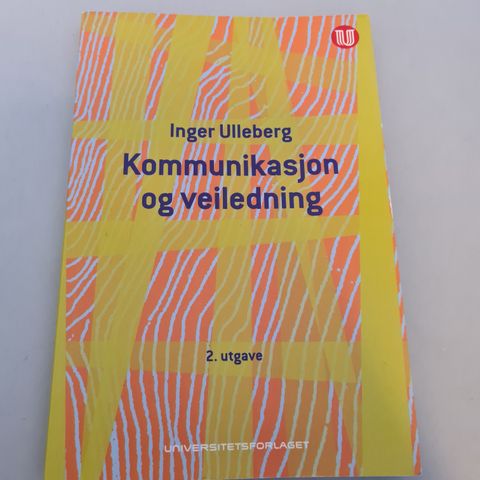 Kommunikasjon og veiledning av Inger Ulleberg, 2014