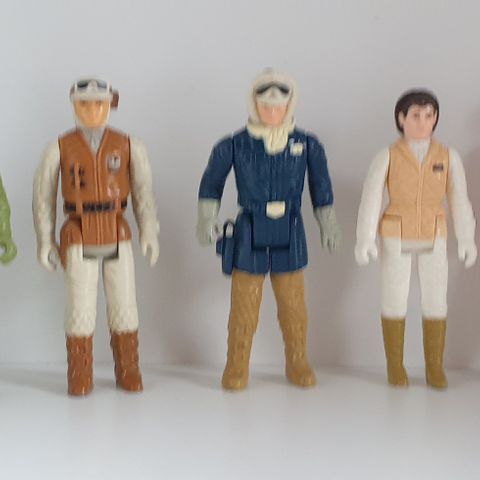 Orginale star wars figurer fra 1977-85