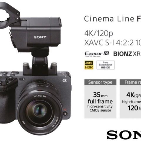 Sony FX3 pakke selges!