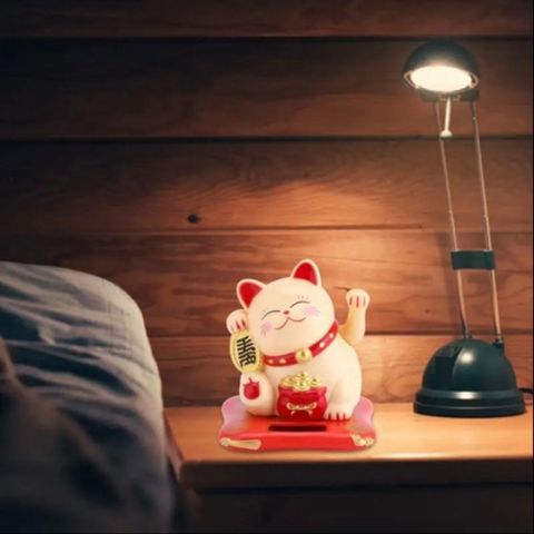 SOLAR ENERGY LYKKE katt maneki nek