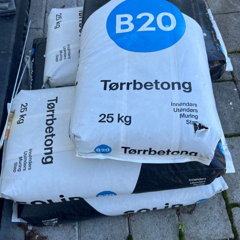 Tørrbetong solid 25kg B20