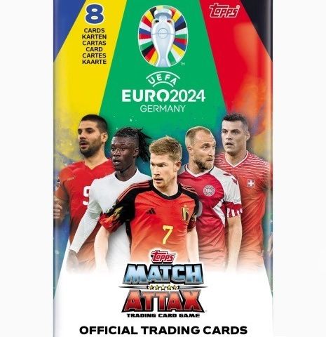 Euro 2024 fotballkort selges