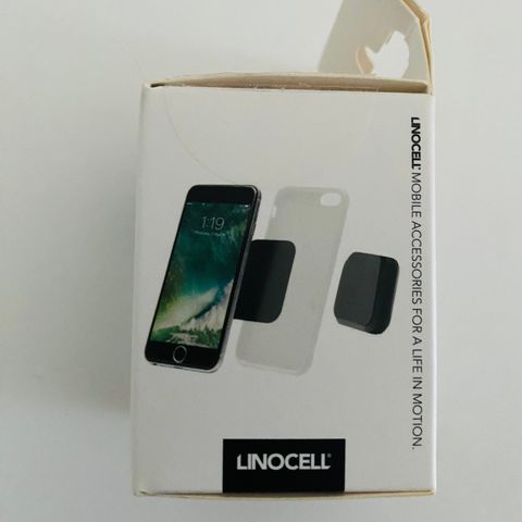 Linocell Selvklebende magnetisk mobilholder (ubrukt)