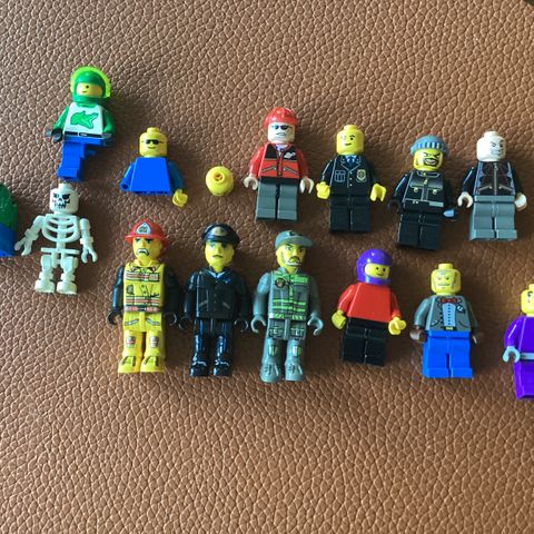 Diverse Lego figurer