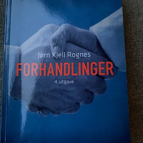 Jørn Kjell Rognes - Forhandlinger