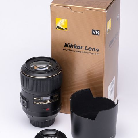 Nikon AF-S VR Micro-Nikkor 105mm f/2.8G IF-ED macro objektiv