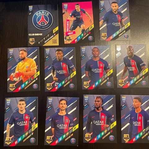 PSG - Panini Fifa 365 Adrenalyn  XL fotballkort