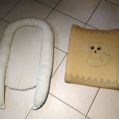 Babynest og stellematte