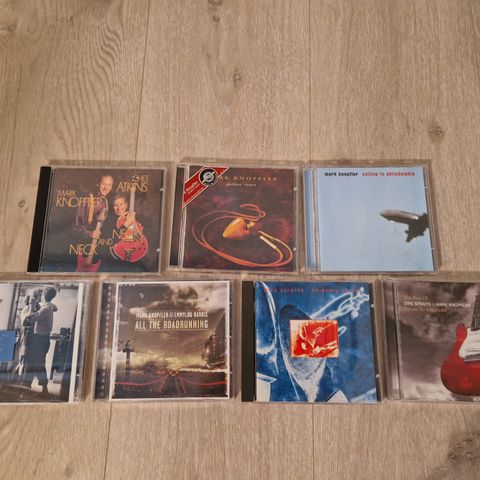 CD - MARK KNOPFLER og DIRE STRAITS - billigere ved samlet salg