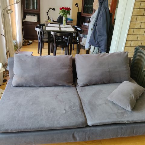 Brukt sofaen fra Ikea