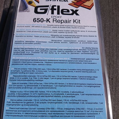 G/flex epoxy 650-K Repair Kit
