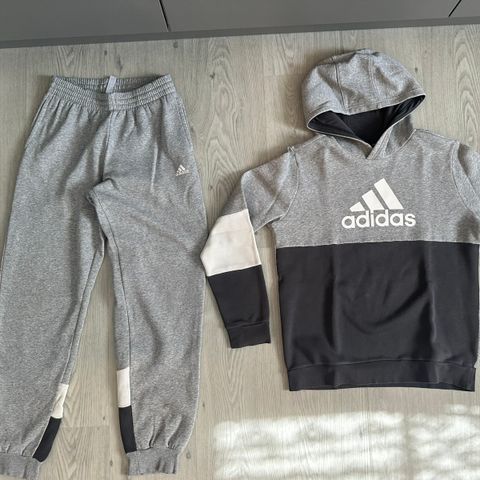 Adidas hoodie and sweatpants