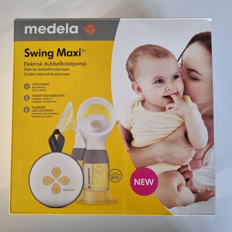 Medela Swing Maxi - elektrisk dobbeltbrystpumpe