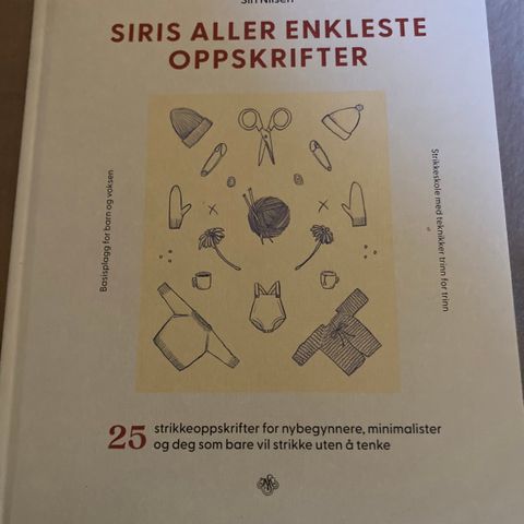 strikkebok - Siris aller enkleste oppskrifter