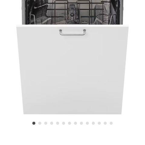 Integrert oppvaskmaskin fra IKEA